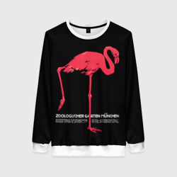 Женский свитшот 3D Фламинго - Мюнхен
