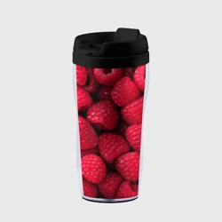 Термокружка-непроливайка Малина - паттерн