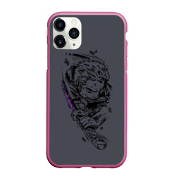 Чехол для iPhone 11 Pro Max матовый One Piece - Roronoa Zoro