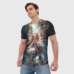 Мужская футболка 3D Боевая фея - фото 2