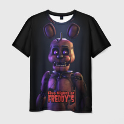 Мужская футболка 3D Five Nights at Freddys Bonnie