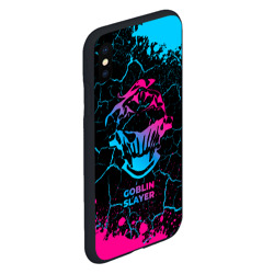 Чехол для iPhone XS Max матовый Goblin Slayer - neon gradient - фото 2