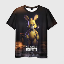 Мужская футболка 3D Spring Bonnie    Five Nights at Freddys