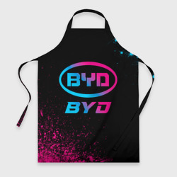 Фартук 3D BYD - neon gradient