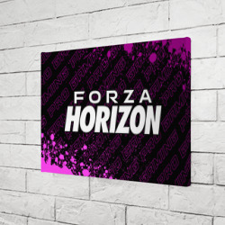 Холст прямоугольный Forza Horizon pro gaming: надпись и символ - фото 2