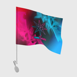 Флаг для автомобиля Dark Souls - neon gradient