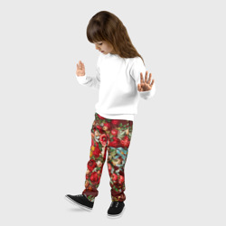 Детские брюки 3D Платок цветочный узор - фото 2