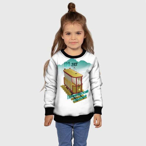 Детский свитшот 3D Пятигорский трамвай, цвет 3D печать - фото 7