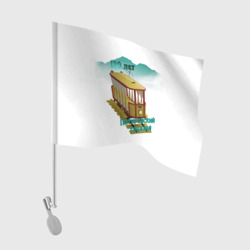 Флаг для автомобиля Пятигорский трамвай