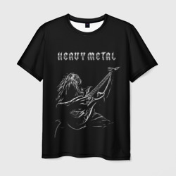 Мужская футболка 3D Heavy metal Metalhead