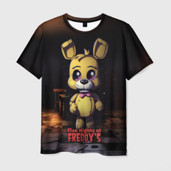 Мужская футболка 3D Spring Bonnie    Five Nights at   Freddys