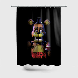 Штора 3D для ванной Five Nights   at Freddy