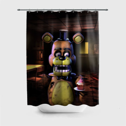 Штора 3D для ванной Five Nights at  Freddy