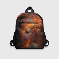 Детский рюкзак 3D Огненная чародейка