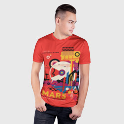 Мужская футболка 3D Slim Марс - Нато - фото 2