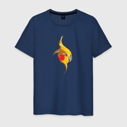 Голова попугая wpap – Мужская футболка хлопок с принтом купить со скидкой в -20%
