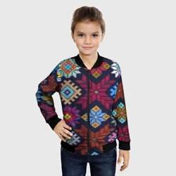 Детский бомбер 3D Орнамент удмуртский - фото 2