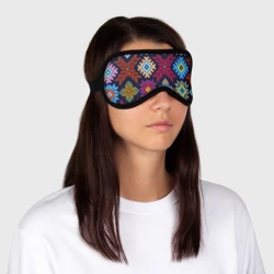 Маска для сна 3D Орнамент удмуртский - фото 2