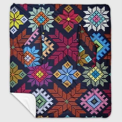 Плед с рукавами Орнамент удмуртский