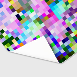 Бумага для упаковки 3D Пиксельная яркая абстракция - фото 2