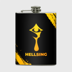 Фляга Hellsing - gold gradient