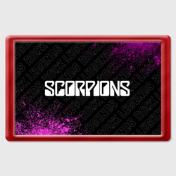 Магнит 45*70 Scorpions rock Legends: надпись и символ