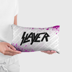 Подушка 3D антистресс Slayer rock Legends: надпись и символ - фото 2