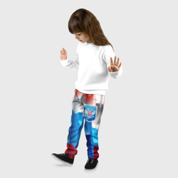 Детские брюки 3D Синий герб  РФ - фото 2