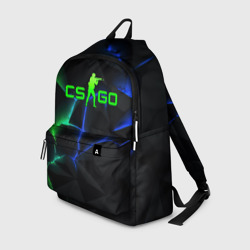 Рюкзак 3D CS GO green blue neon