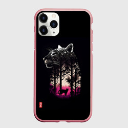 Чехол для iPhone 11 Pro Max матовый Природная благодать - Пума