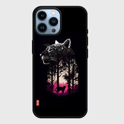 Чехол для iPhone 14 Pro Max Природная благодать - Пума