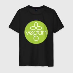 Vegan circle – Футболка из хлопка с принтом купить со скидкой в -20%