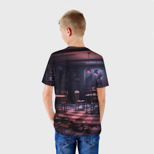 Детская футболка 3D Фреди ФНАФ, цвет 3D печать - фото 4