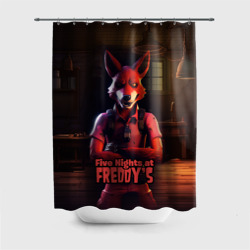 Штора 3D для ванной Five Nights at Freddys  Mangle