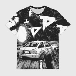 Мужская футболка 3D Инициал Ди