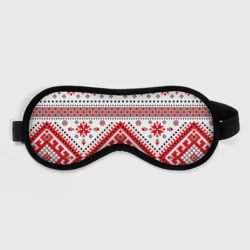 Маска для сна 3D Удмуртская роспись