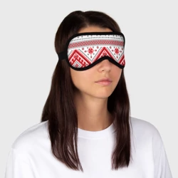 Маска для сна 3D Удмуртская роспись - фото 2