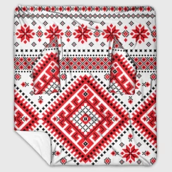 Плед с рукавами Удмуртская роспись