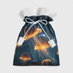 Подарочный 3D мешок Люминисцентные медузы