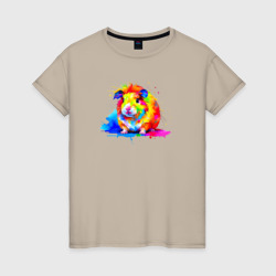 Женская футболка хлопок Морская Сви