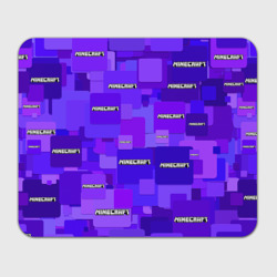 Прямоугольный коврик для мышки Minecraft pattern logo