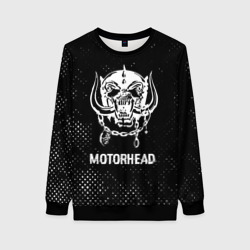 Motorhead glitch на темном фоне – Женский свитшот 3D с принтом купить со скидкой в -35%