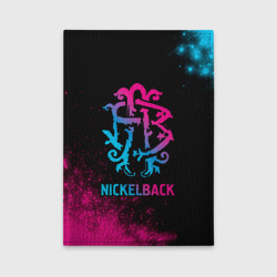 Обложка для автодокументов Nickelback - neon gradient