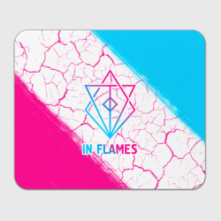 Прямоугольный коврик для мышки In Flames neon gradient style