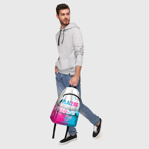 Рюкзак 3D Placebo neon gradient style: символ сверху - фото 6