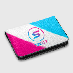 Картхолдер с принтом Skillet neon gradient style