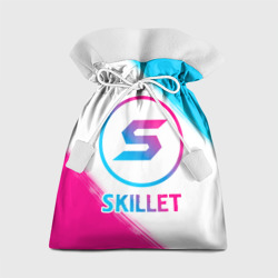 Подарочный 3D мешок Skillet neon gradient style