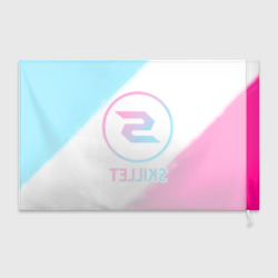 Флаг 3D Skillet neon gradient style - фото 2