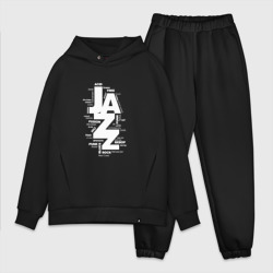 Мужской костюм oversize хлопок Jazz Styles BW1