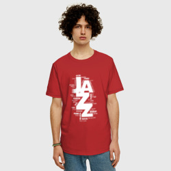 Мужская футболка хлопок Oversize Jazz Styles BW1 - фото 2